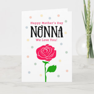 Carte Joyeuse Fête des Mères, Nonna, Tu veux dire tout