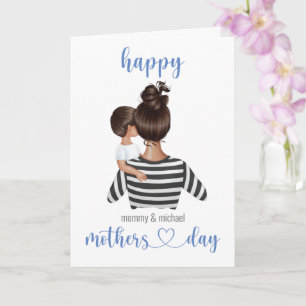 Carte Joyeuse Fête des Mères personnalisée