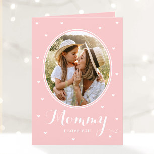 Carte Joyeuse Fête des Mères Script de photos personnali