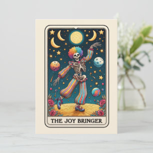 Carte Joyeuse Fête des Mères Squelette Porte-Bonheur Tar