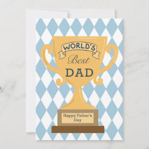 Carte Joyeuse Fête des Pères au Meilleur Papa du M