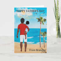 Joyeuse fête des pères de l'enfant brunette aux ch