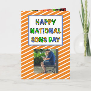 Carte Joyeuse Fête Nationale des Fils   28 septembre