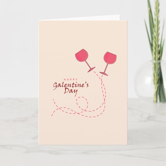 Carte Joyeuse Galentine's Day (Devant)