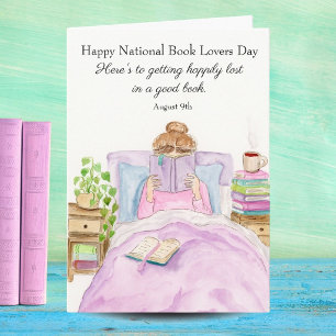 Carte Joyeuse Journée nationale des amoureux des livres