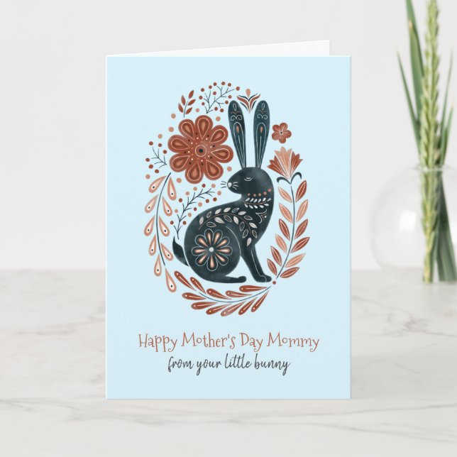 Carte Joyeuse maman Fête maman maman maman (Devant)