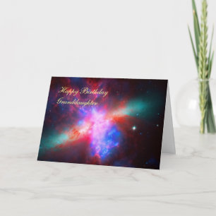 Carte Joyeuse petite-fille d'anniversaire - Cigar Galaxy