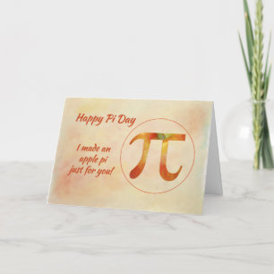 Carte Joyeuse Pi Day (Anniversaire)