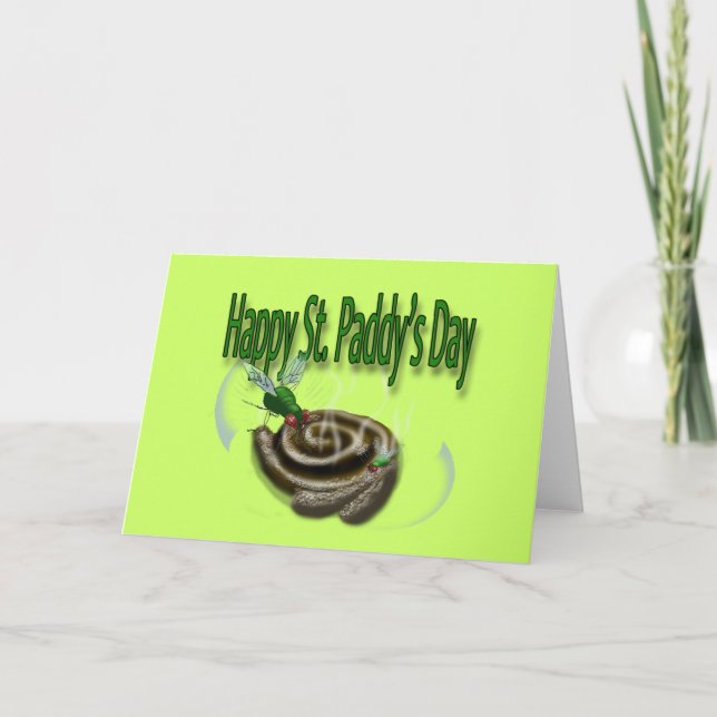 Carte Joyeuse Saint Paddy's Day (Devant)