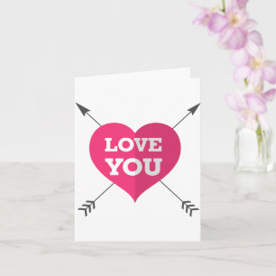 Carte Joyeuse Saint-Valentin