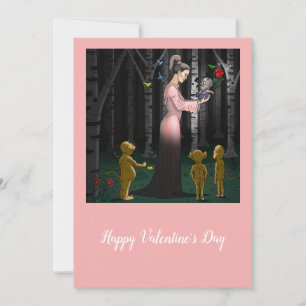 Carte Joyeuse Saint-Valentin
