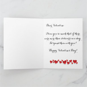 Carte Joyeuse Saint-Valentin