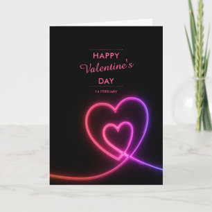 Carte Joyeuse Saint-Valentin à marque personnalisée. 14 