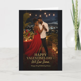 Carte Joyeuse Saint-Valentin | Danse sur les toits