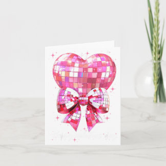 Carte Joyeuse Saint-Valentin Drôle Coquette Boule à Face