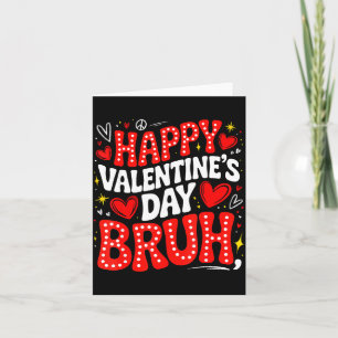 Carte Joyeuse Saint-Valentin Frère Cœur Amour Saint-Vale