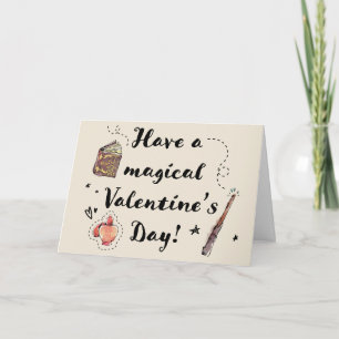 Carte Joyeuse Saint-Valentin Magique