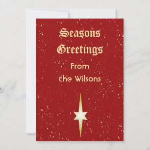 Carte Joyeuses Fêtes