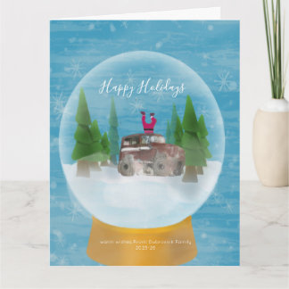 Carte joyeuses fêtes 