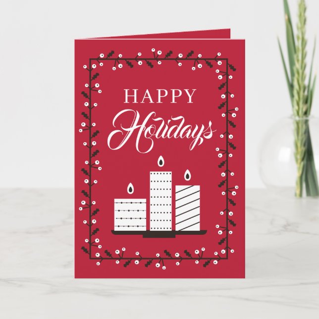 Carte Joyeuses Fêtes | Ajoutez votre photo (Devant)