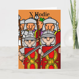 Carte Joyeux 10e anniversaire de César et sa Légion