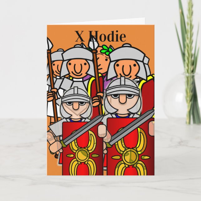 Carte Joyeux 10e anniversaire de César et sa Légion (Devant)