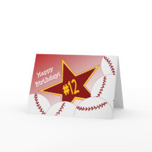 Joyeux 12ème anniversaire, étoile du base-ball !
