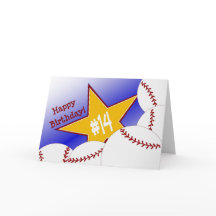 Joyeux 14e anniversaire ! Ventilateur de baseball