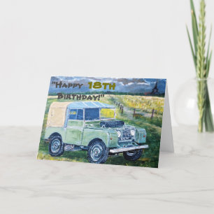 Carte "Joyeux 18e anniversaire !"