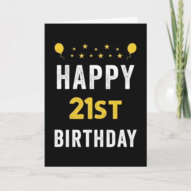Carte Joyeux 21e anniversaire de la fête de la Vicénarie (Devant)