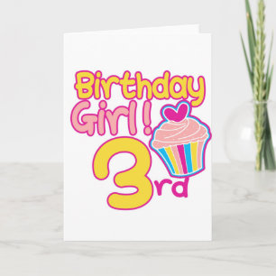 Carte Joyeux 3ème anniversaire !