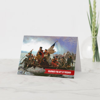 Carte Joyeux 4 juillet. Art