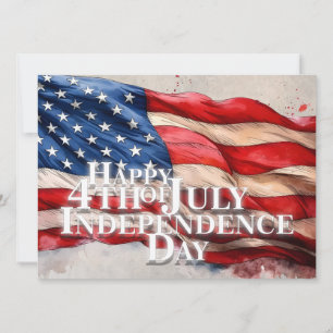 Carte Joyeux 4 juillet - Fête de l'Indépendance