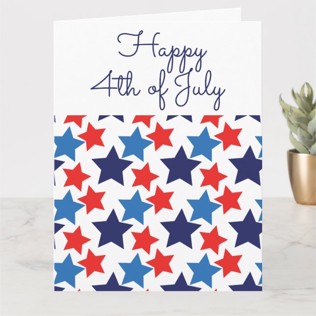 Carte Joyeux 4 juillet / Jour de l'indépendance (Petite plante)
