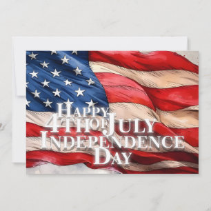 Carte Joyeux 4 juillet - Jour de l'Indépendance