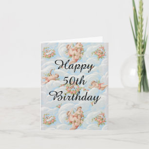 Carte Joyeux 50e Anniversaire