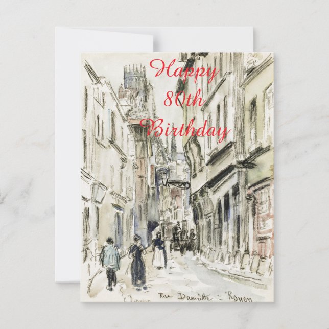 Carte Joyeux 50e anniversaire (Devant)