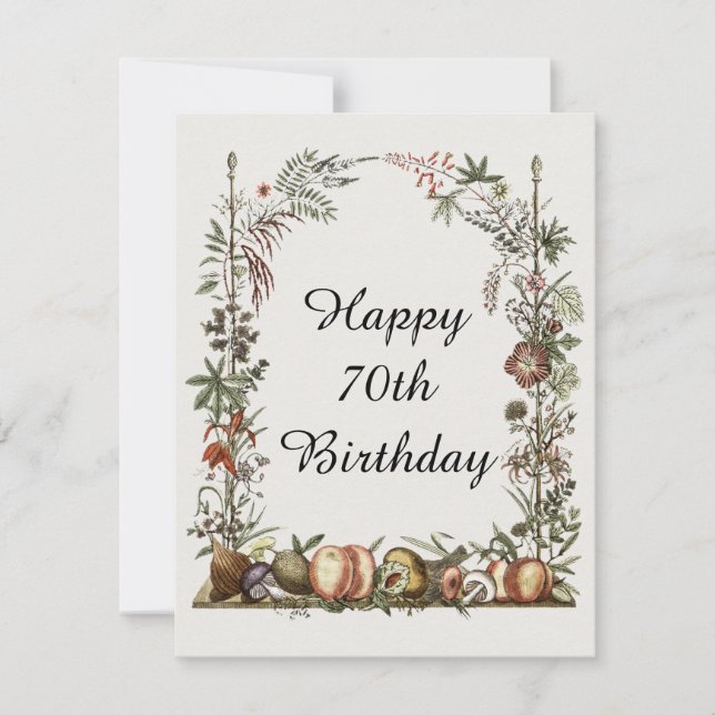 Carte Joyeux 60e anniversaire (Devant)