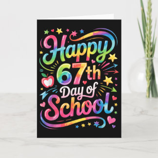 Carte Joyeux 67 Jours De Mémoire Scolaire100ème Jour De 