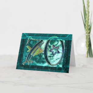 Carte Joyeux 70ème anniversaire !