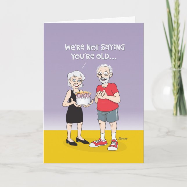 Carte Joyeux 75e anniversaire (Devant)