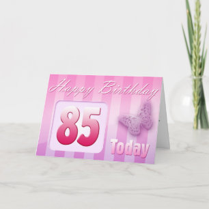 Carte Joyeux 85e anniversaire Grand Mère Grande-Tante Ma