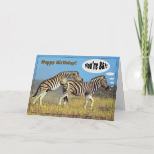 Carte Joyeux 88ème anniversaire !