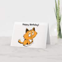 Joyeux amoureux des chats d'anniversaire !