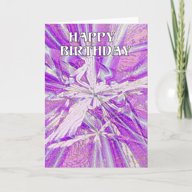 Carte Joyeux anniversaire (Devant)
