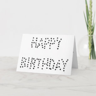 Carte Joyeux anniversaire