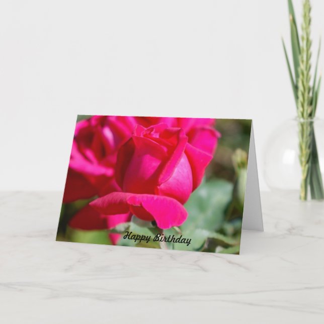 Carte Joyeux anniversaire (Devant)