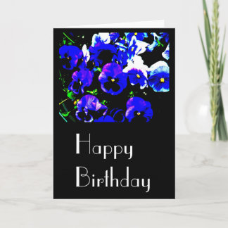 Carte Joyeux anniversaire