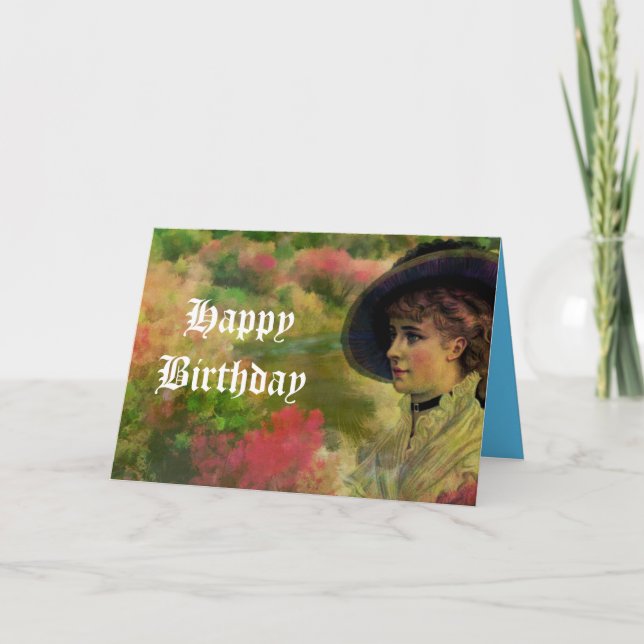 Carte Joyeux anniversaire (Devant)