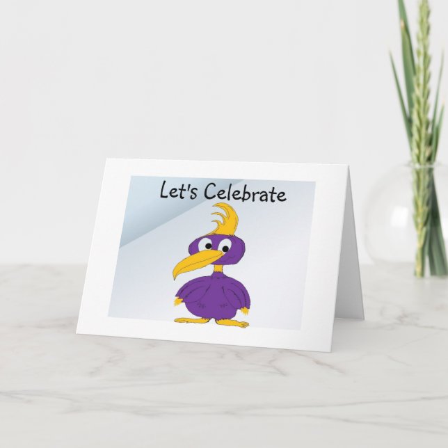 Carte Joyeux anniversaire (Devant)